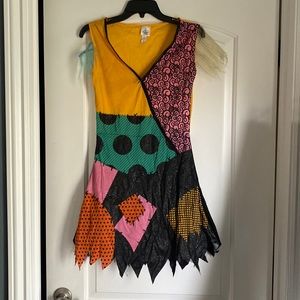 Halloween. Used Nightmare before Christmas Sally dress.